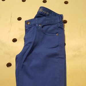 Matchstick jean in garment dyed denim